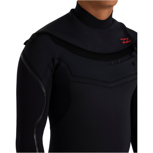 2026 Billabong Mens Absolute Ultra 3/2mm Chest Zip Wetsuit ABYW100280 - Black